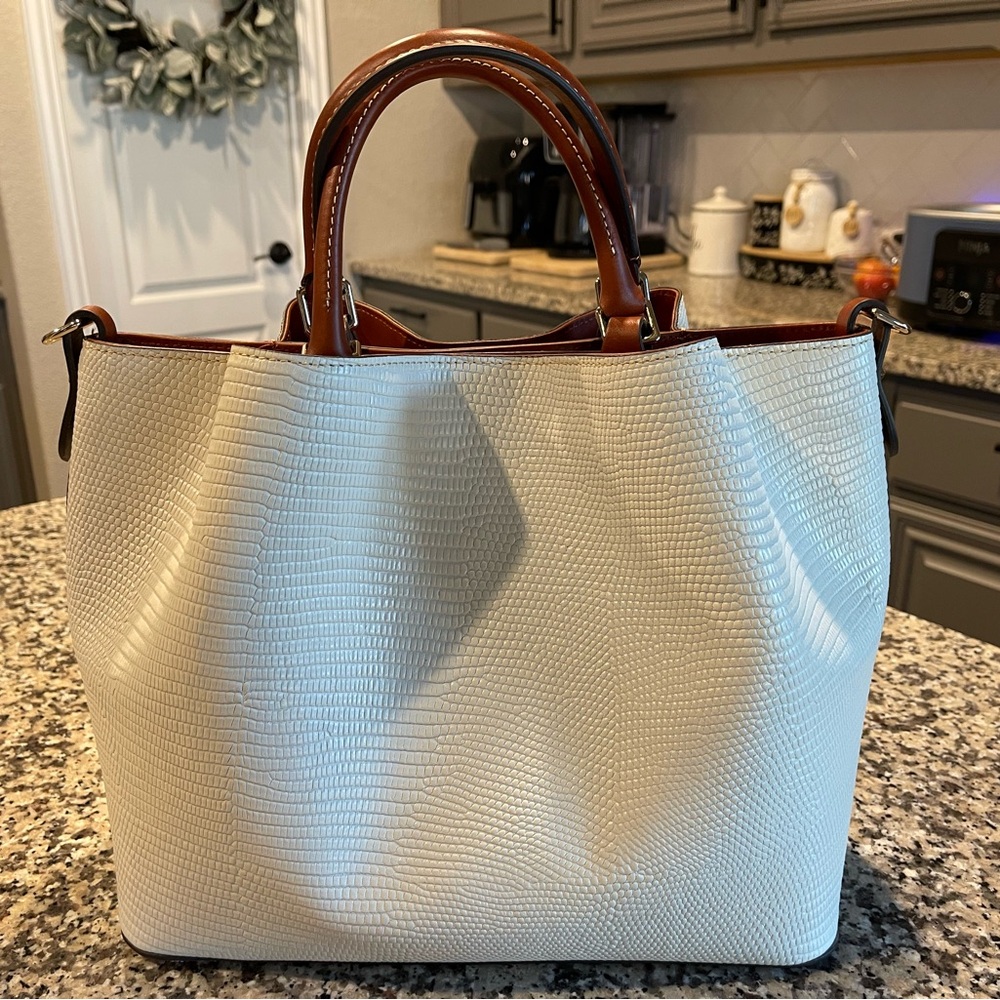 New Dooney & Bourke Large Barlow Lizard embossed leather - Picture 3 of 16